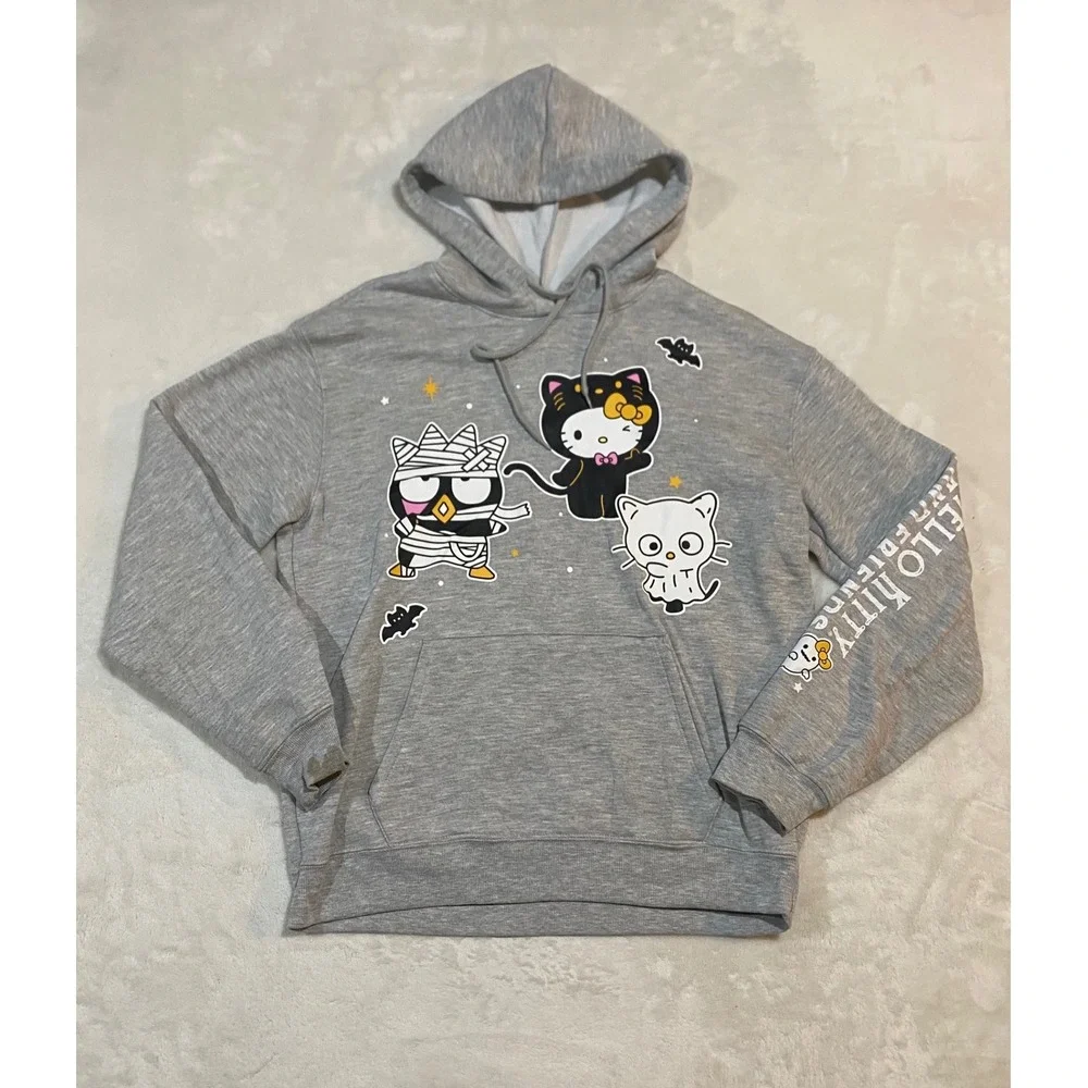 Hello Kitty and Friends Halloween Hoodie and Joggers Set Gray Youth? M/XS